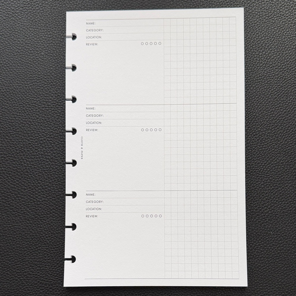 Cloth & Paper Insert - Picture 2 of 5